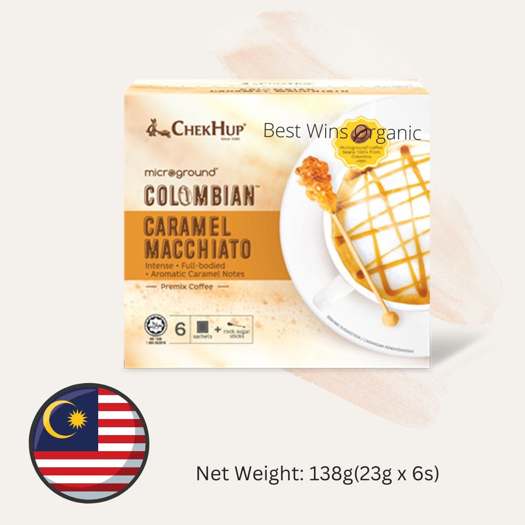 Chek Hup Microground Colombian Caramel Macchiato 微磨哥伦比亚焦糖玛奇朵 138g(23g x 6s)