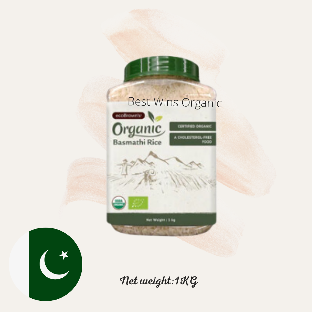 ecoBrown’s Organic Basmathi Rice 1kg