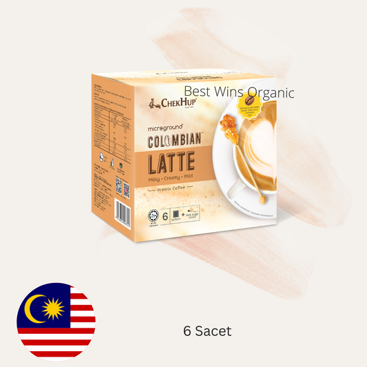 Chek Hup Microground Colombian Latte 微磨哥伦比亚拿铁 138G (23g x 6s)