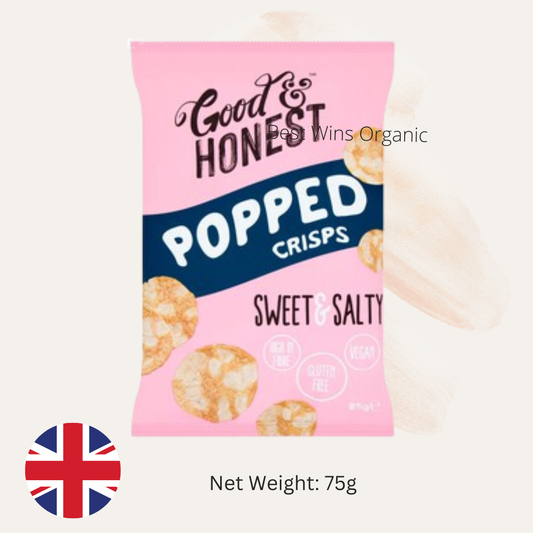 G&H POPPED Crisps Sweet & Salty 75g