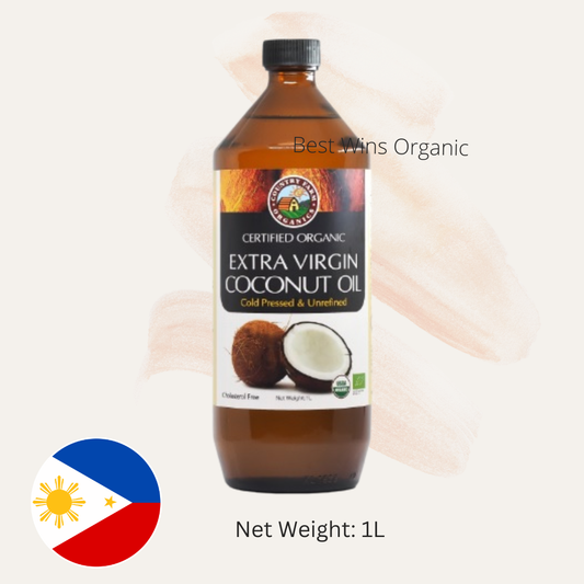 Organic Extra Virgin Coconut Oil 1L Free 100ml
