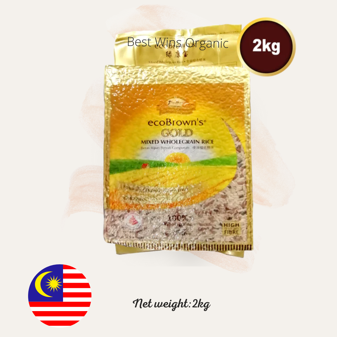 ecoBrown's GOLD Mixed Wholegrain Rice  2kg
