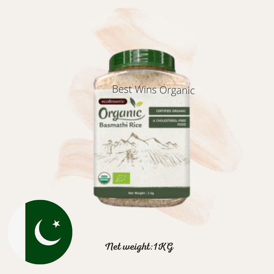 ecoBrown’s Organic Basmathi Rice 1kg