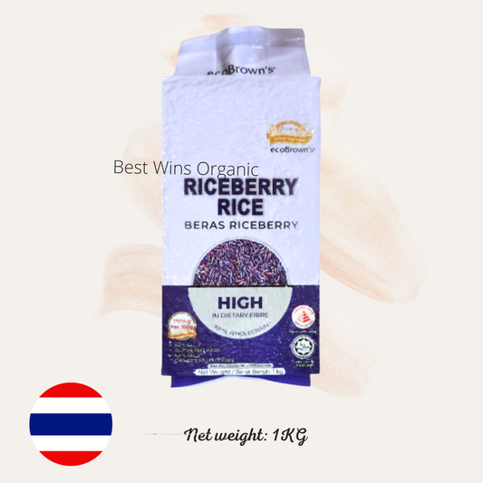 ecoBrown's Riceberry Rice 紫莓米 1kg