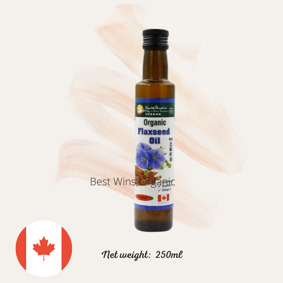 Health Paradise Organic Flaxseed Oil 250ml