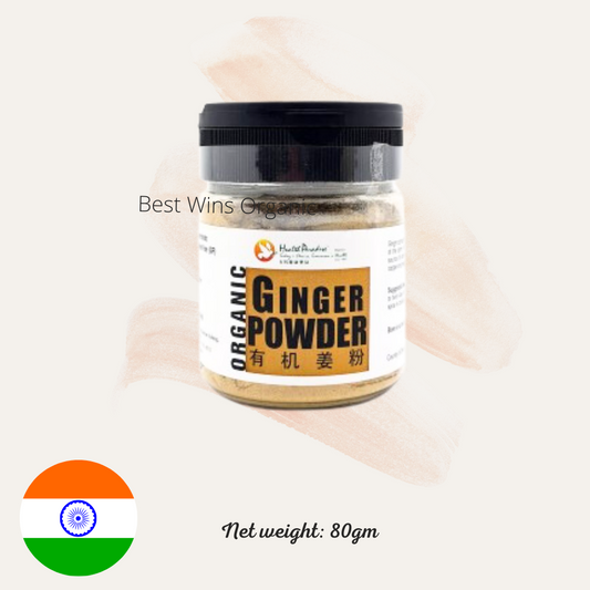 Health Paradise Organic Ginger Powder 80g