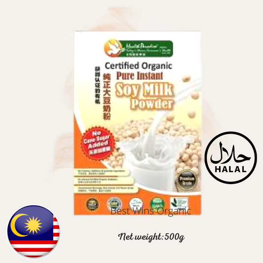 HealthParadise Soy Powder (No Sugar) 有机大豆粉 500g