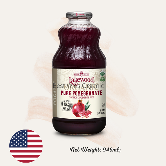 Lakewood Organic Pure Pomegranate 有机红石榴汁  946ml