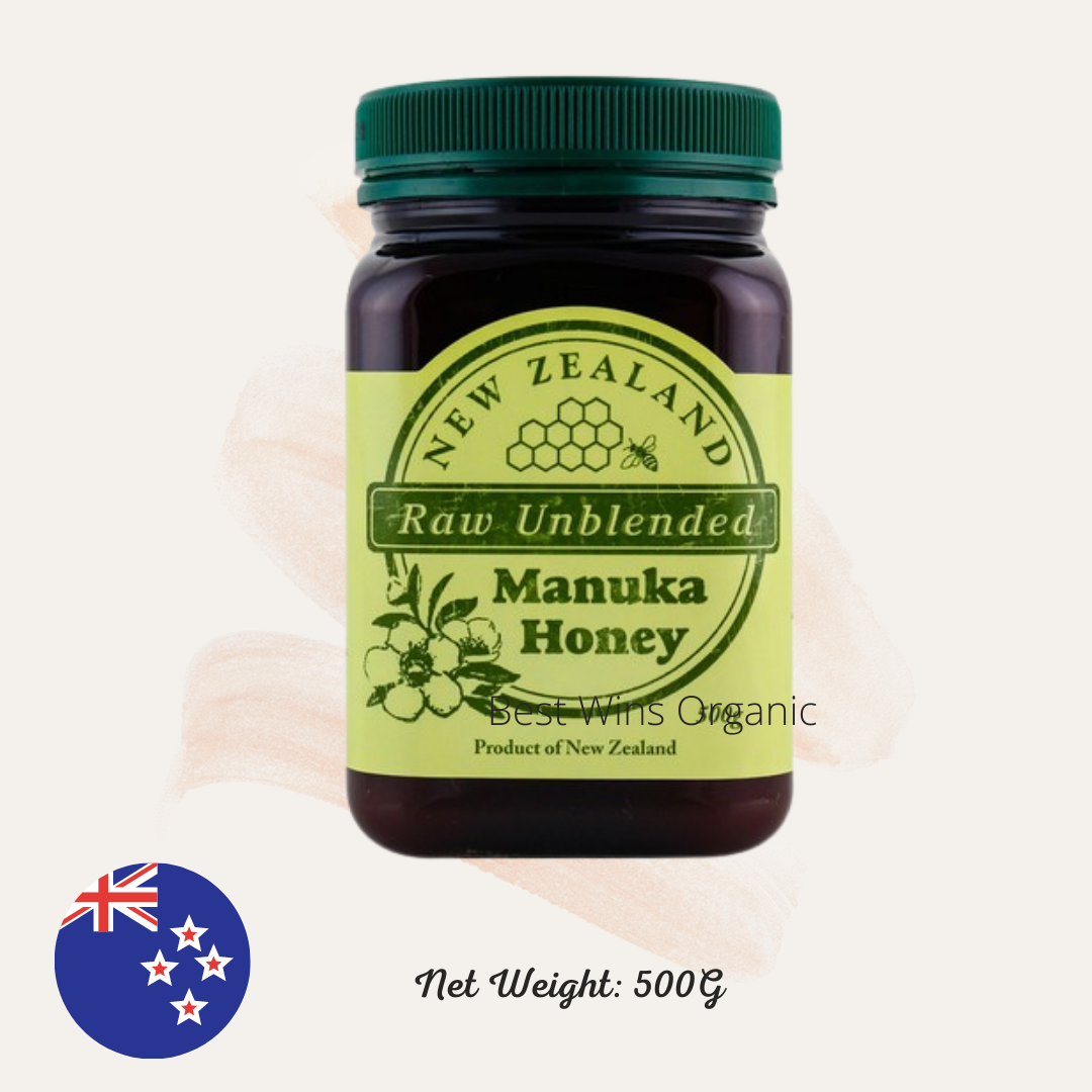 New Zealand Raw Unblended Manuka Honey 500g