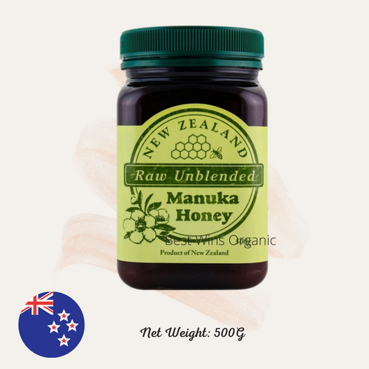 New Zealand Raw Unblended Manuka Honey 500g